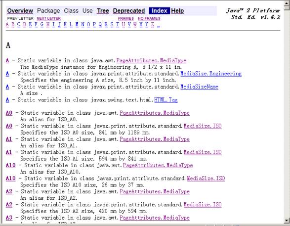 jbuilder2005创建开发文档之javadoc