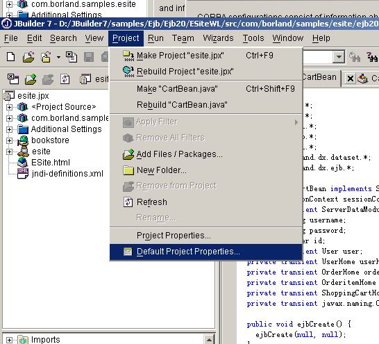 jbuilder 7 weblogic 6.x 详细配置(2)(图十)