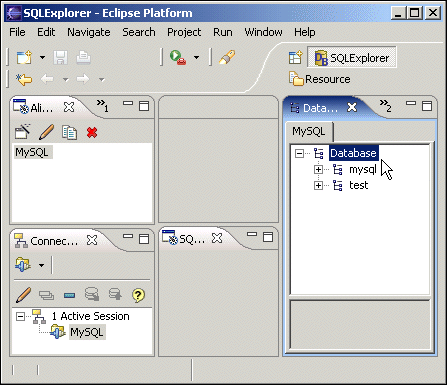 eclipse3.0配置sqlexplorer访问数据库