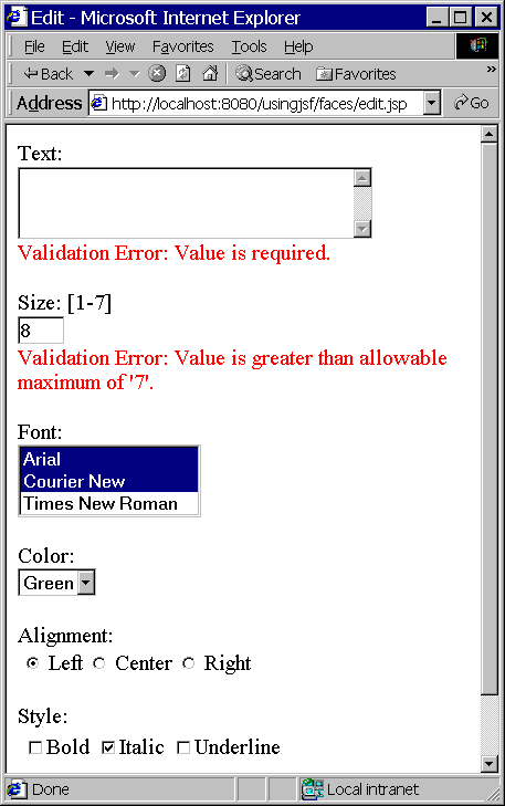 java开发精彩教程：jsf系列(二) 