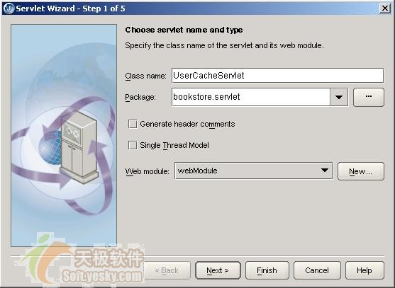 jbuilder2005 servlet开发之自启动