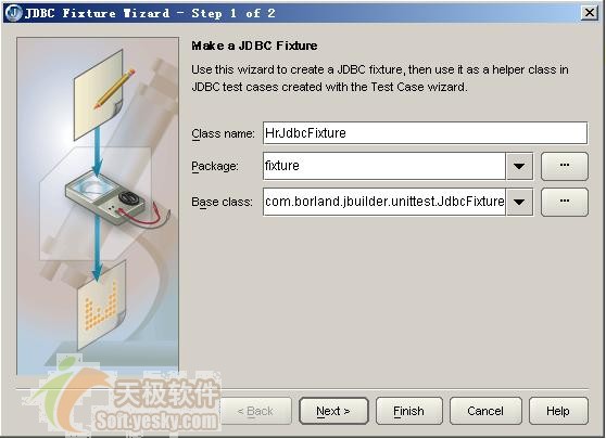 jbuilder2005单元测试之创建测试固件