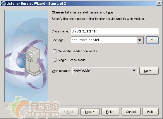 jbuilder2005 servlet开发之监听器