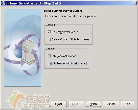 jbuilder2005 servlet开发之监听器