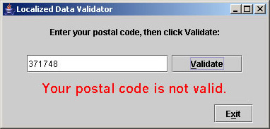 java中使用正则表达式验证本地化数据