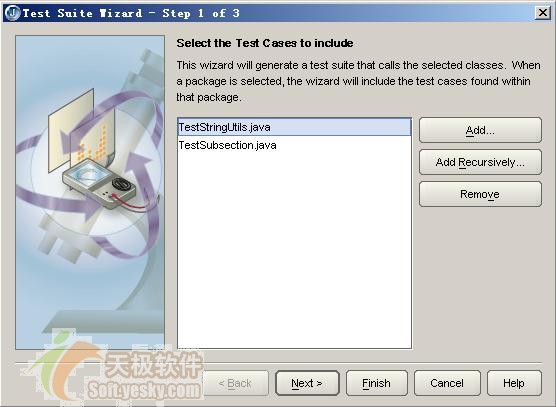 jbuilder2005单元测试之捆绑多个用例（图一）