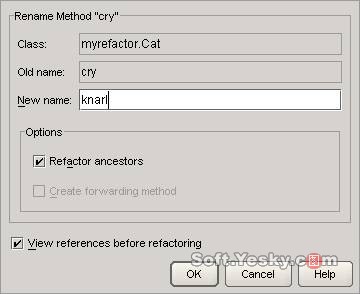 jbuilder2005实现重构之重命名（图四）