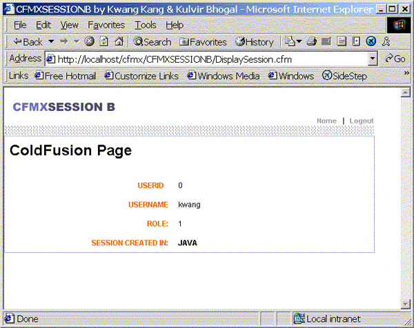 在coldfusion和j2ee之间共享数据（图四）