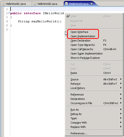 eclipse插件编程之implementors（图二）