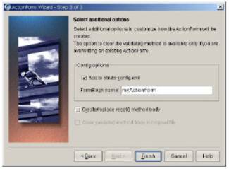 用jbuilder9&nbsp;开发struts实例（图三）