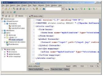 用jbuilder9&nbsp;开发struts实例（图五）