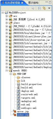 eclipse主要插件lomboz介绍(4)_creating your first j2ee project（图七）