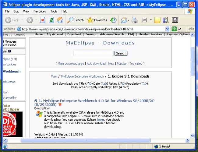 myeclipse4.0&nbsp;tomcat5.0&nbsp;j2sdk1.5搭建j2ee一（图七）