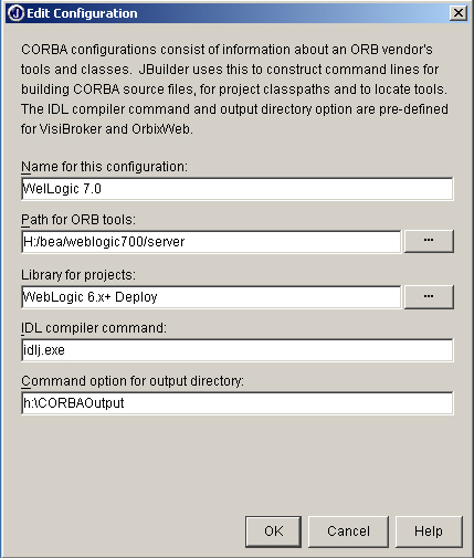 jbuilder7+weblogic7.0的配置和ejb开发（图四）
