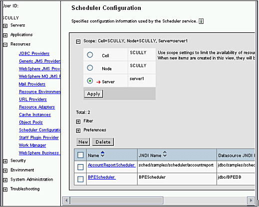 websphere enterprise scheduler 规划管理（1）（图一）