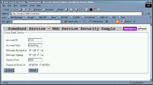 在 websphere as 中使用 web 服务安全性（图二）