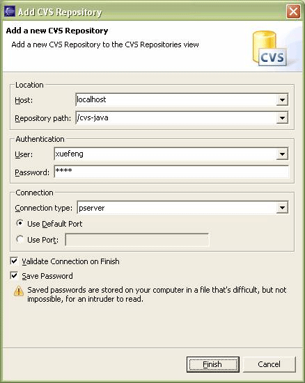 eclipse快速上手指南之使用cvs（1）（图五）
