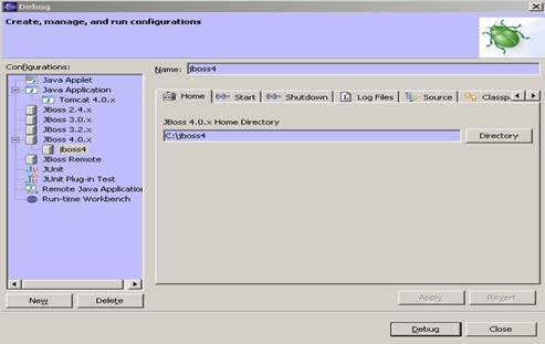 用eclipse3.0+jboss4lomboz 3开发j2ee（图八）