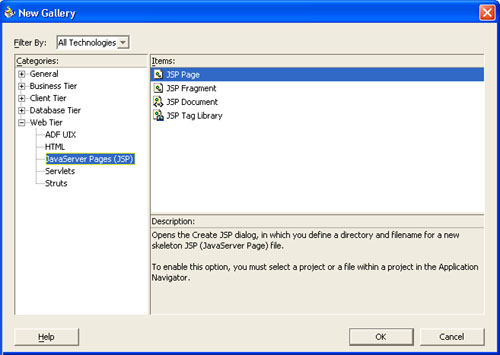 jdeveloper 10g 预览版中使用 jstl sql（图二）
