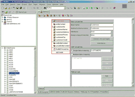 jbuilder7与weblogic7整合开发之-开发实例（图二十六）