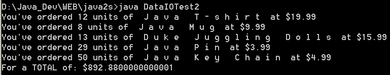 使用objectstream 进行写入和读出操作