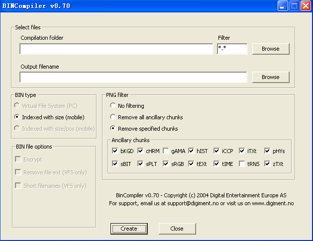 使用bincompiler转换游戏资源文件为二进制文件（图一）