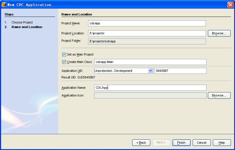 使用netbeans开发基于cdc的java me程序入门（图四）