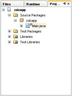 使用netbeans开发基于cdc的java me程序入门（图五）